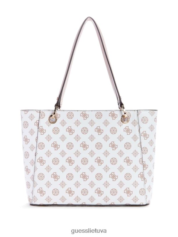 moterys GUESS 6NLN3071 krepšiai gluosnis noelle bijūnų logotipas mažas noel krepšys