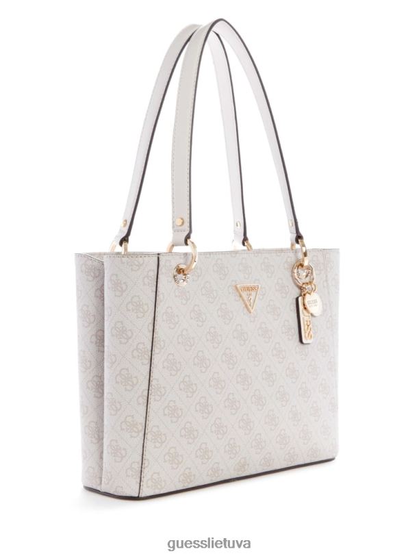 moterys GUESS 6NLN3072 krepšiai balandėlio logotipas noelle quattro g mažas noel tote