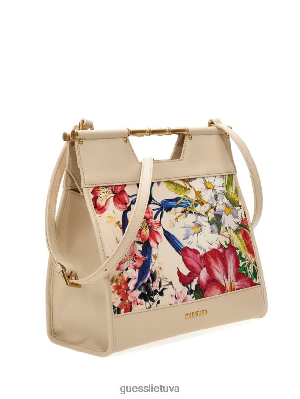 moterys GUESS 6NLN3085 krepšiai popierius alia spausdintas tote