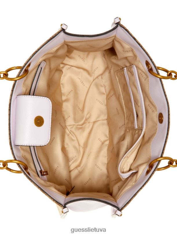 moterys GUESS 6NLN3111 krepšiai latte / alyvinė aviana krepšys
