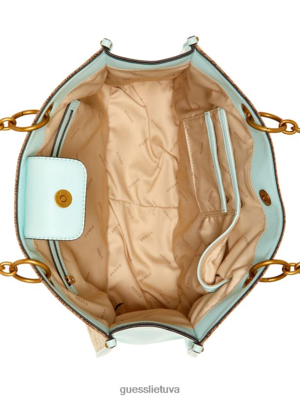 moterys GUESS 6NLN3114 krepšiai latte/surf aviana krepšys
