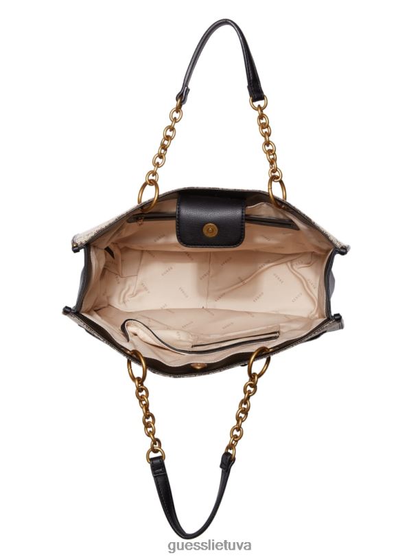 moterys GUESS 6NLN3120 krepšiai juodas aviana krepšys