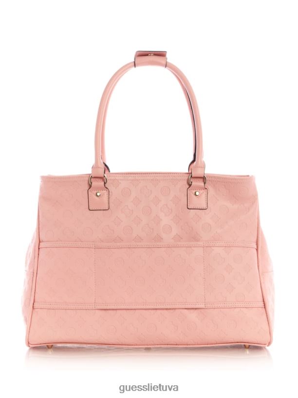 moterys GUESS 6NLN3224 krepšiai ryškiai rožinė laukinis pirkėjo krepšys
