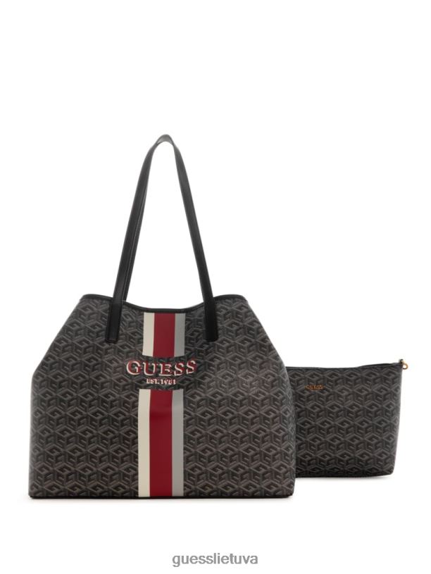 moterys GUESS 6NLN3228 krepšiai vyriausiasis žalias vikky didelis krepšys