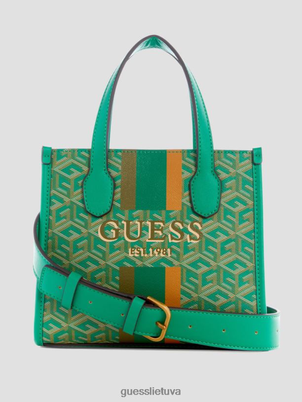 moterys GUESS 6NLN3305 krepšiai miško logotipas Silvana mini krepšeliai