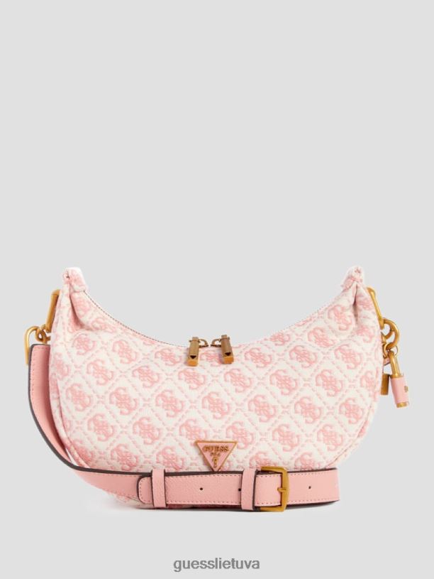 moterys GUESS 6NLN3045 krepšiai apelsinas/marmeladas Shemara mini valkata krepšys