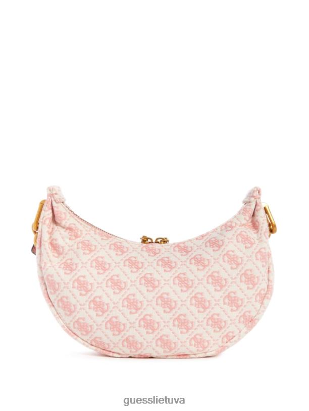 moterys GUESS 6NLN3045 krepšiai apelsinas/marmeladas Shemara mini valkata krepšys