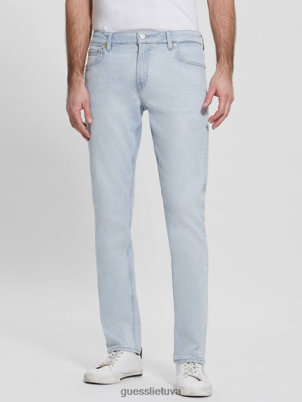 vyrų GUESS 6NLN4040 drabužiai pikis siaurėjantys džinsai