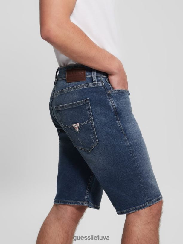 vyrų GUESS 6NLN4019 drabužiai gilus rifas ploni šortai