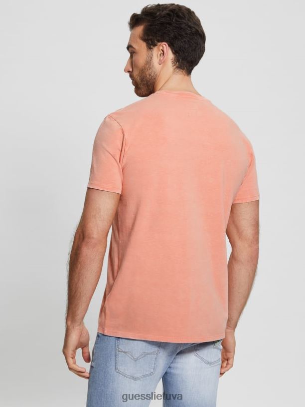 vyrų GUESS 6NLN3985 drabužiai aechmea pinky multi eli skalbtas marškinėliai