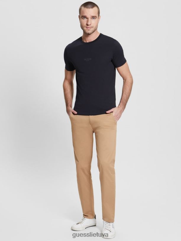 vyrų GUESS 6NLN4099 drabužiai mėlyna elegantiška eco aidy marškinėliai