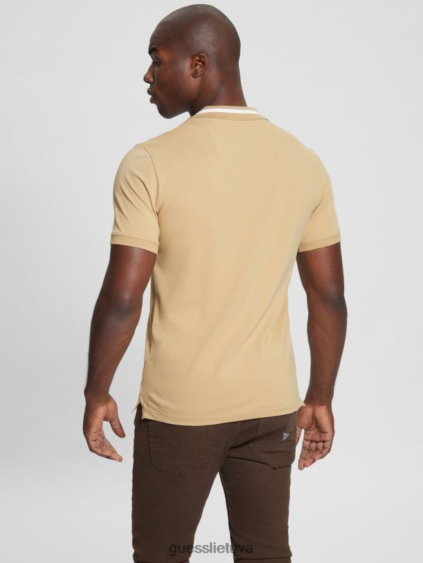 vyrų GUESS 6NLN4047 drabužiai kalnų medus ekologinis polo