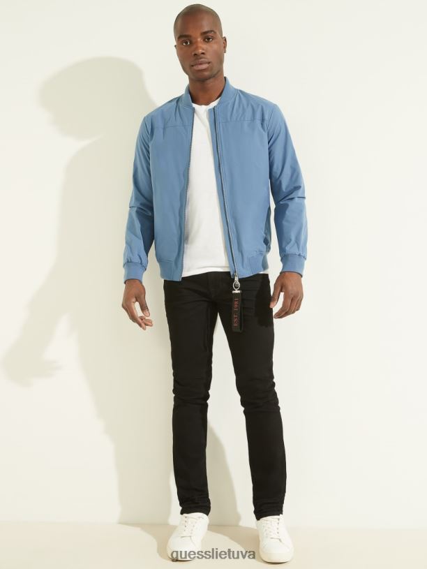 vyrų GUESS 6NLN4111 drabužiai rigel mėlyna patogi skrydžio striukė