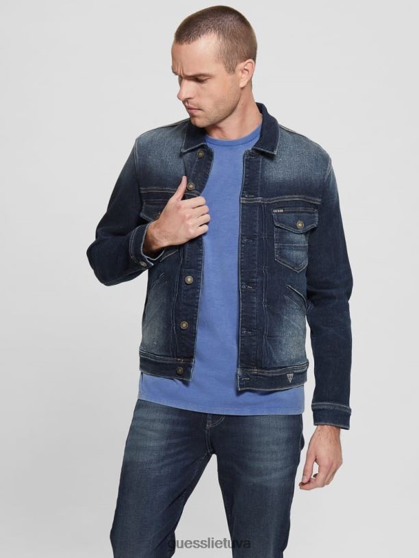 vyrų GUESS 6NLN4183 drabužiai palisades ekologinė dillon striukė