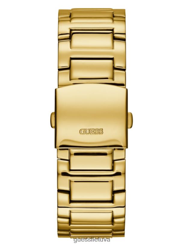 vyrų GUESS 6NLN3553 priedas auksas daugiafunkcis laikrodis