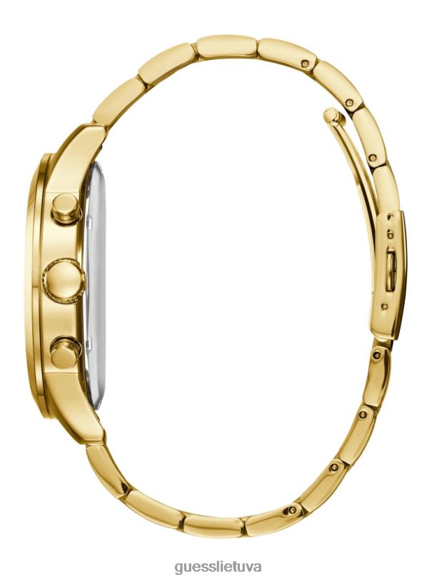 vyrų GUESS 6NLN3559 priedas auksas chronografo laikrodis