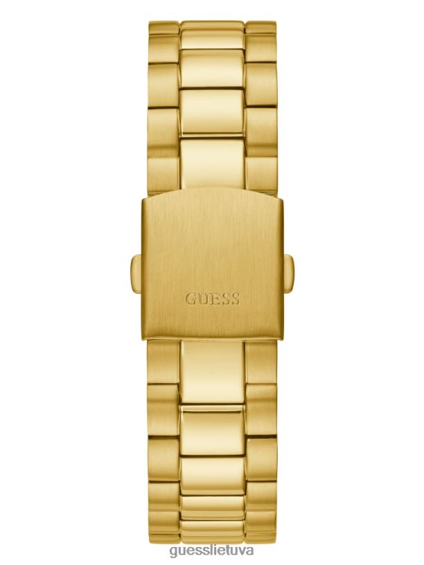 vyrų GUESS 6NLN3603 priedas auksas analoginis laikrodis