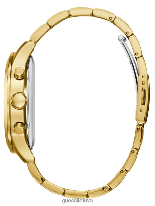 vyrų GUESS 6NLN3607 priedas auksas klasikinis sukneles laikrodis
